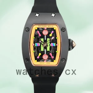 Richard Mille RM37-01 RM37-01-001 Ladies Around 31*45mm Black