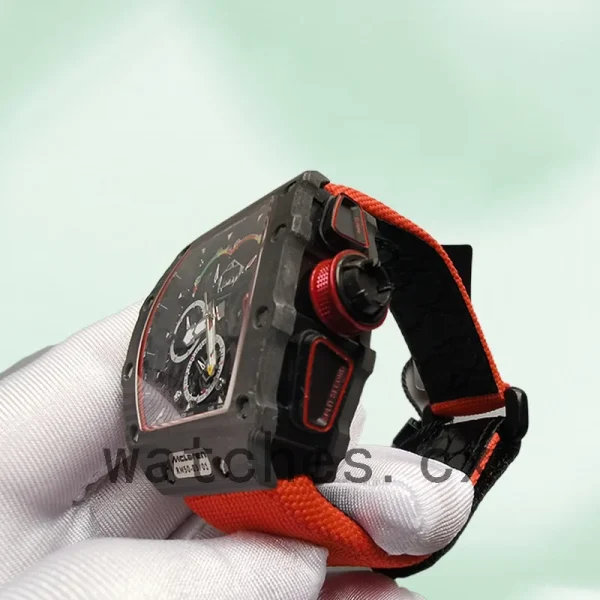 Richard Mille RM50-03 Around 50*44.5mm Men RM50-03-001 Transparent Dial Black - Image 3