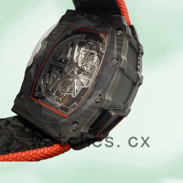Richard Mille RM50-03 Around 50*44.5mm Men RM50-03-001 Transparent Dial Black - Image 4