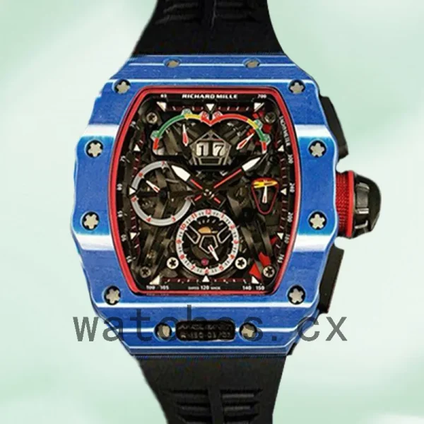 Richard Mille RM50-03 Around 50*44.5mm Men RM50-03-002 Mechanical Blue