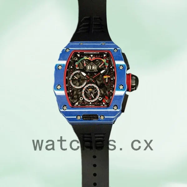 Richard Mille RM50-03 Around 50*44.5mm Men RM50-03-002 Mechanical Blue - Image 2