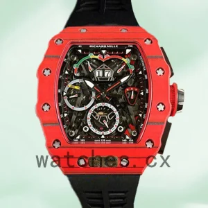 Richard Mille RM50-03 Around 50*44.5mm Men RM50-03-003 Mechanical Rubber Band