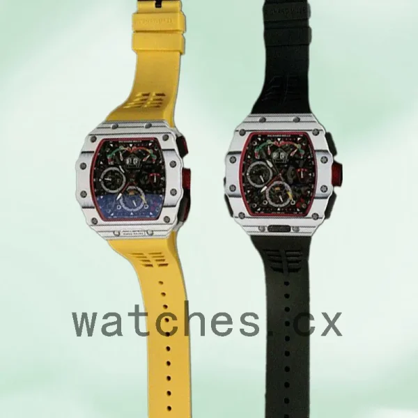 Richard Mille RM50-03 RM50-03-005 Men Around 50*44.5mm Mechanical White - Image 4