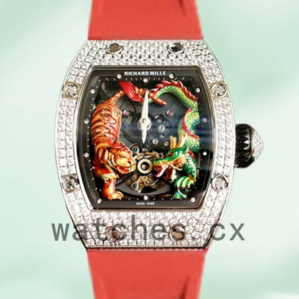 Richard Mille RM51-01 RM51-01-001 Around 48*40mm Ladies Silver
