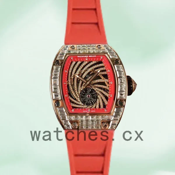 Richard Mille RM51-02 Around 45*37mm Ladies RM51-02-001 Rose Gold-tone Mechanical - Image 2