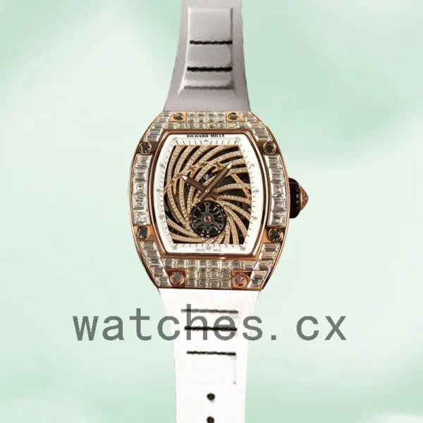 Richard Mille RM51-02 Around 45*37mm Ladies RM51-02-002 Transparent Dial Rose Gold-tone - Image 2