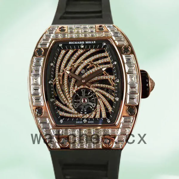 Richard Mille RM51-02 RM51-02-002 Around 45*37mm Ladies Transparent Dial Mechanical
