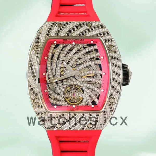 Richard Mille RM51-02 Ladies Around 48*40mm RM51-02-004 Rubber Band