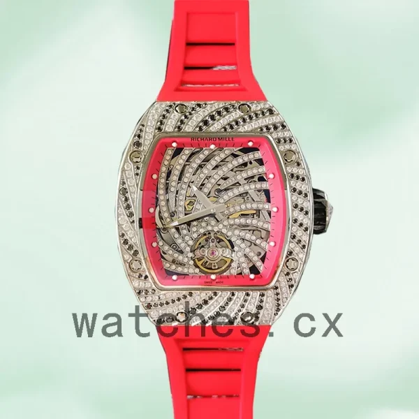 Richard Mille RM51-02 Ladies Around 48*40mm RM51-02-004 Rubber Band - Image 2