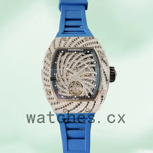 Richard Mille RM51-02 Ladies RM51-02-005 Around 48*40mm Rubber Band - Image 2