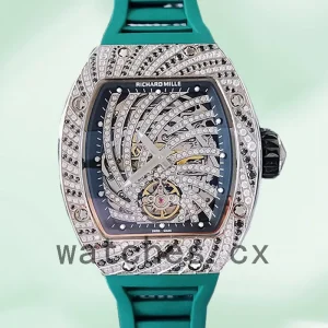 Richard Mille RM51-02 RM51-02-007 Around 48*40mm Ladies Silver-tone