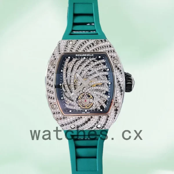 Richard Mille RM51-02 RM51-02-007 Around 48*40mm Ladies Silver-tone - Image 2