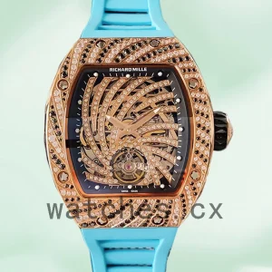 Richard Mille RM51-02 RM51-02-009 Around 48*40mm Ladies Diamond Paved Dial