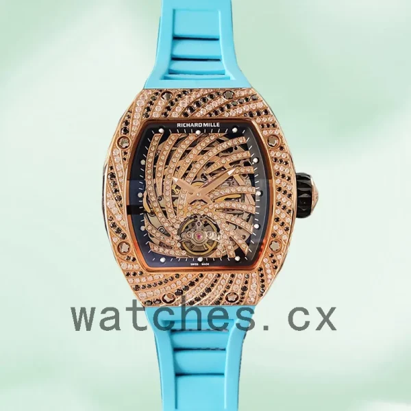 Richard Mille RM51-02 RM51-02-009 Around 48*40mm Ladies Diamond Paved Dial - Image 2