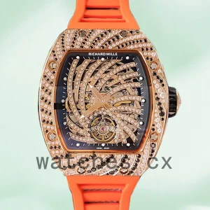 Richard Mille RM51-02 RM51-02-009 Around 48*40mm Ladies Mechanical Rubber Band