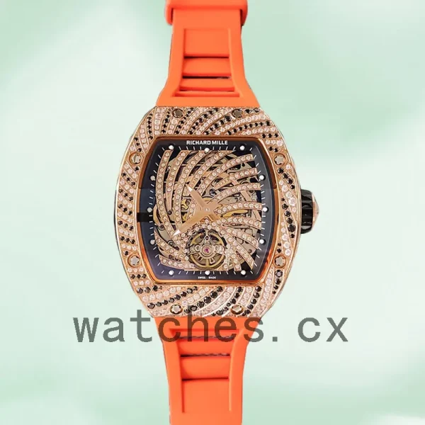 Richard Mille RM51-02 RM51-02-009 Around 48*40mm Ladies Mechanical Rubber Band - Image 2
