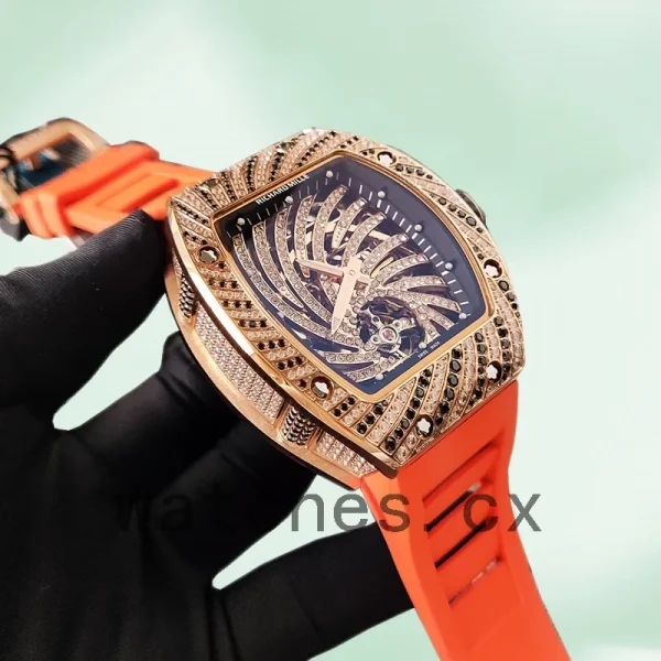 Richard Mille RM51-02 RM51-02-009 Around 48*40mm Ladies Mechanical Rubber Band - Image 3