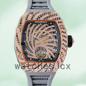 Richard Mille RM51-02 Around 48*40mm Ladies RM51-02-009 Diamond Paved Dial