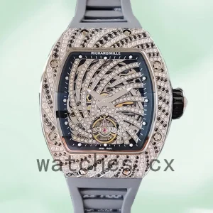 Richard Mille RM51-02 Ladies Around 48*40mm RM51-02-010 Silver-tone