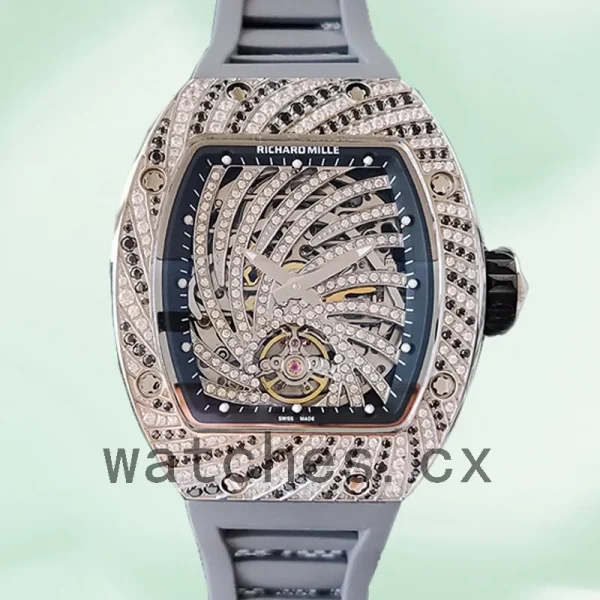Richard Mille RM51-02 Ladies Around 48*40mm RM51-02-010 Silver-tone