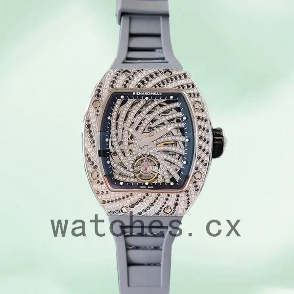 Richard Mille RM51-02 Ladies Around 48*40mm RM51-02-010 Silver-tone - Image 2