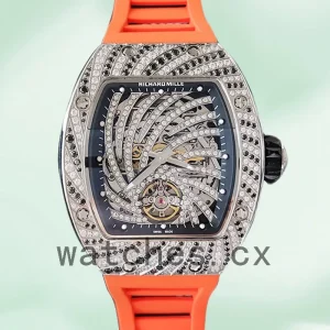 Richard Mille RM51-02 Around 48*40mm RM51-02-011 Ladies Mechanical Rubber Band