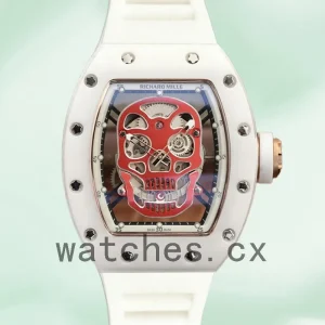 Richard Mille RM52-01 RM52-01-001 Men Around 50*42mm White