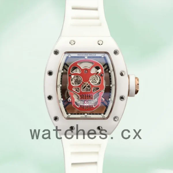 Richard Mille RM52-01 RM52-01-001 Men Around 50*42mm White - Image 2