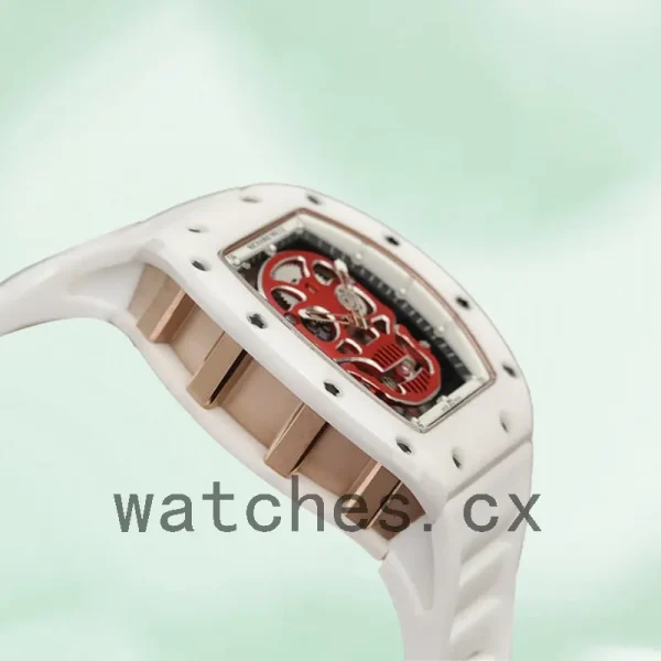 Richard Mille RM52-01 RM52-01-001 Men Around 50*42mm White - Image 3