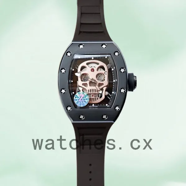 Richard Mille RM52-01 Men Around 50*42mm RM52-01-002 Rubber Band - Image 2