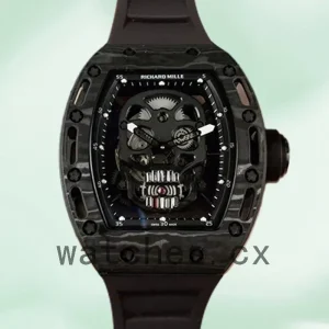 Richard Mille RM052 Men RM052-010 Around 50*43mm Mechanical Black