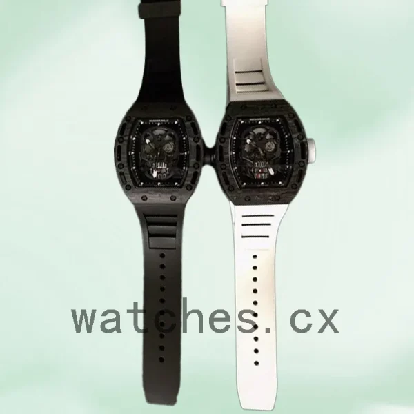 Richard Mille RM052 Men RM052-010 Around 50*43mm Mechanical Black - Image 3