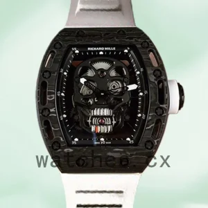 Richard Mille RM052 RM052-011 Men Around 50*43mm Mechanical Black