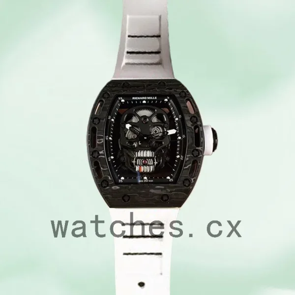 Richard Mille RM052 RM052-011 Men Around 50*43mm Mechanical Black - Image 2