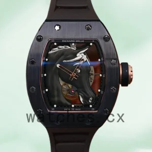 Richard Mille RM52-02 Men Around 50*40mm RM52-02-002 Black
