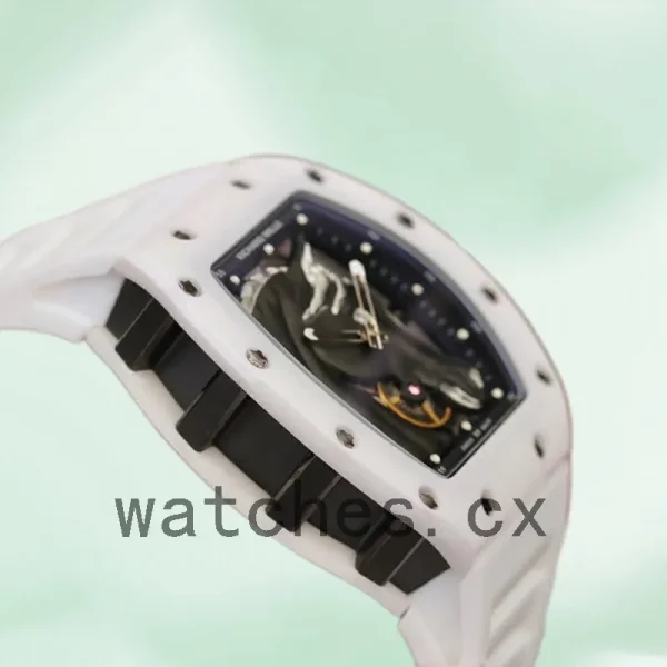 Richard Mille RM52-02 RM52-02-004 Men Around 50*40mm Mechanical Horse Head Skeleton Dial - Image 3