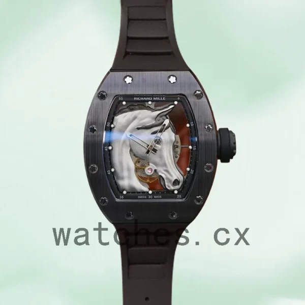 Richard Mille RM52-02 Men RM52-02-005 Around 50*40mm Black - Image 2