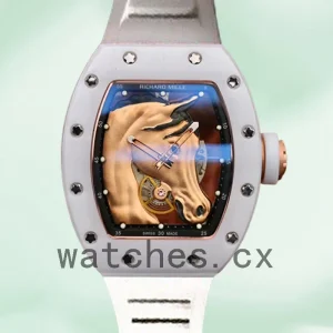 Richard Mille RM52-02 Men RM52-02-008 Around 50*42mm White