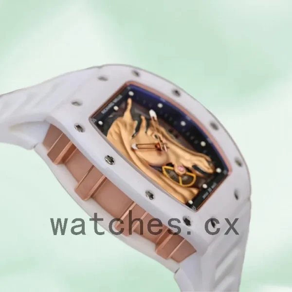 Richard Mille RM52-02 Men RM52-02-008 Around 50*42mm White - Image 3