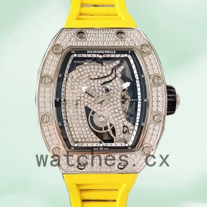 Richard Mille RM52-02 Men Around 43mm RM52-02-016 Rubber Band Horse Dial