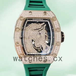 Richard Mille RM52-02 RM52-02-016 Men Around 43mm Rubber Band