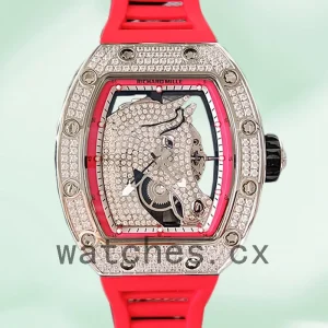 Richard Mille RM52-02 Men Around 43mm RM52-02-016 Silver-tone