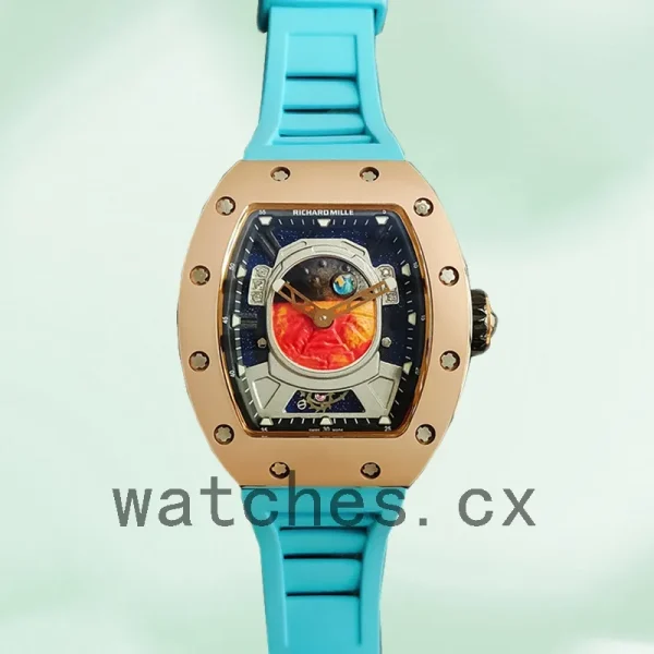Richard Mille RM52-05 RM52-05-002 Men Around 50*42mm Rose Gold-tone - Image 2