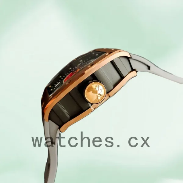 Richard Mille RM52-05 Men RM52-05-003 Around 50*42mm Rubber Band Mars Earth Dial - Image 3