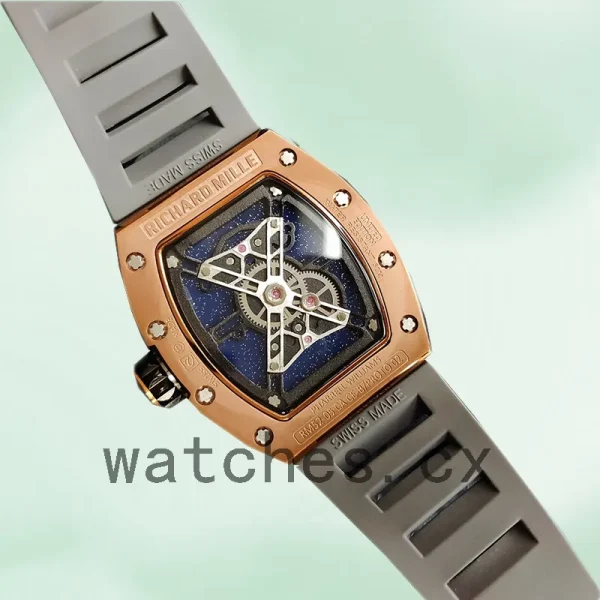 Richard Mille RM52-05 Men RM52-05-003 Around 50*42mm Rubber Band Mars Earth Dial - Image 4