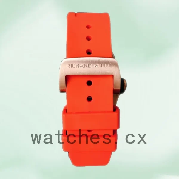 Richard Mille RM52-05 Around 50*42mm RM52-05-005 Men Rose Gold-tone Mechanical - Image 3