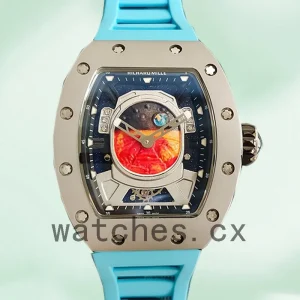 Richard Mille RM52-05 Around 50*42mm RM52-05-007 Men Rubber Band