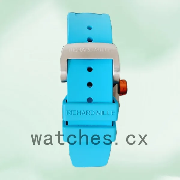 Richard Mille RM52-05 Around 50*42mm RM52-05-007 Men Rubber Band - Image 3