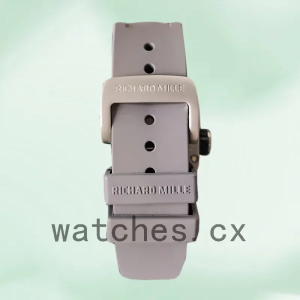 Richard Mille RM52-05 Around 50*42mm RM52-05-009 Men Mechanical Silver-tone - Image 3