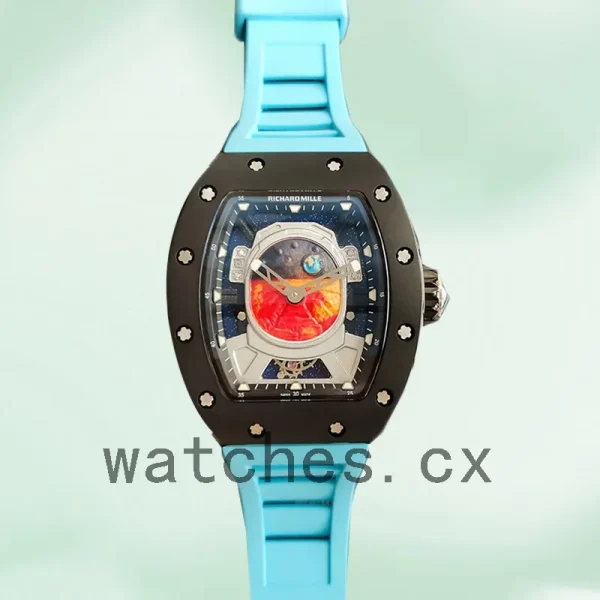 Richard Mille RM52-05 RM52-05-011 Men Around 50*42mm Black - Image 2